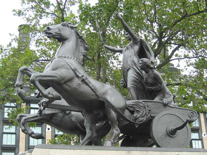 Boudica statue