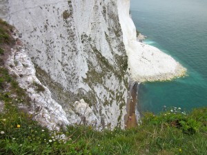 Collapsed White Cliffs Britain
